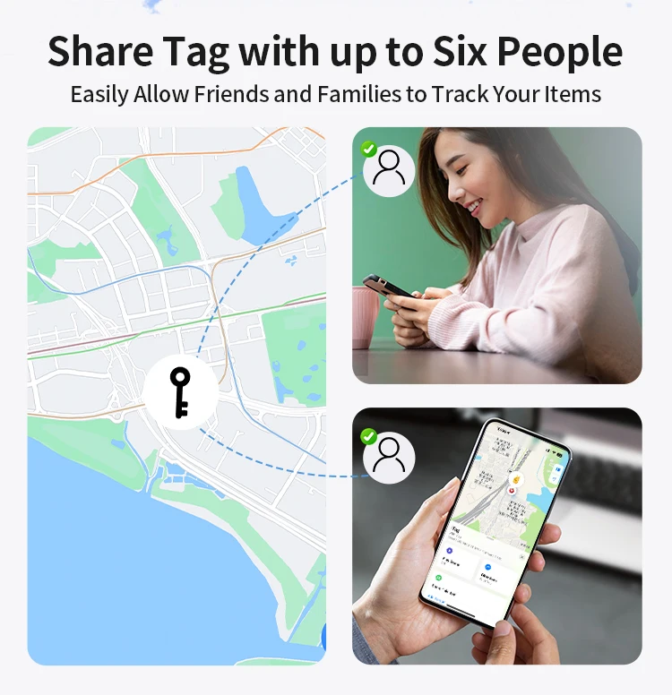 Anti-Verlust-Sicherheitsfinder, Fern-Tracker für Apple Find My Voice Locate, Koffer, Schlüssel, Tasche, Spielzeug, Smart Tag für iOS, iPhone – Detail 5