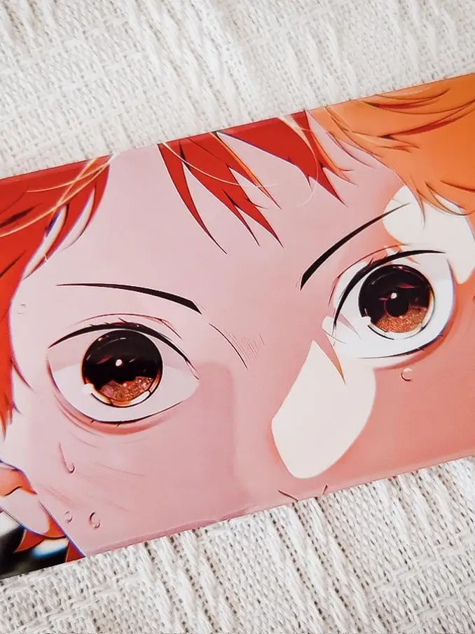 Haikyuu!! Shoyo Hinata Isagi Yoichi Kei Tsuki shima Cosplay Treibsand Mahjong Desktop Ornament Flow Hanf Karte Ziegel Cartoon Geschenk
