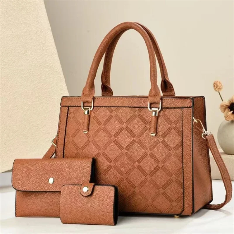 

Luxury Brand Leather Messenger Bag Handbag Crossbody Shoulder Bag For Women Tote Classic Elegant