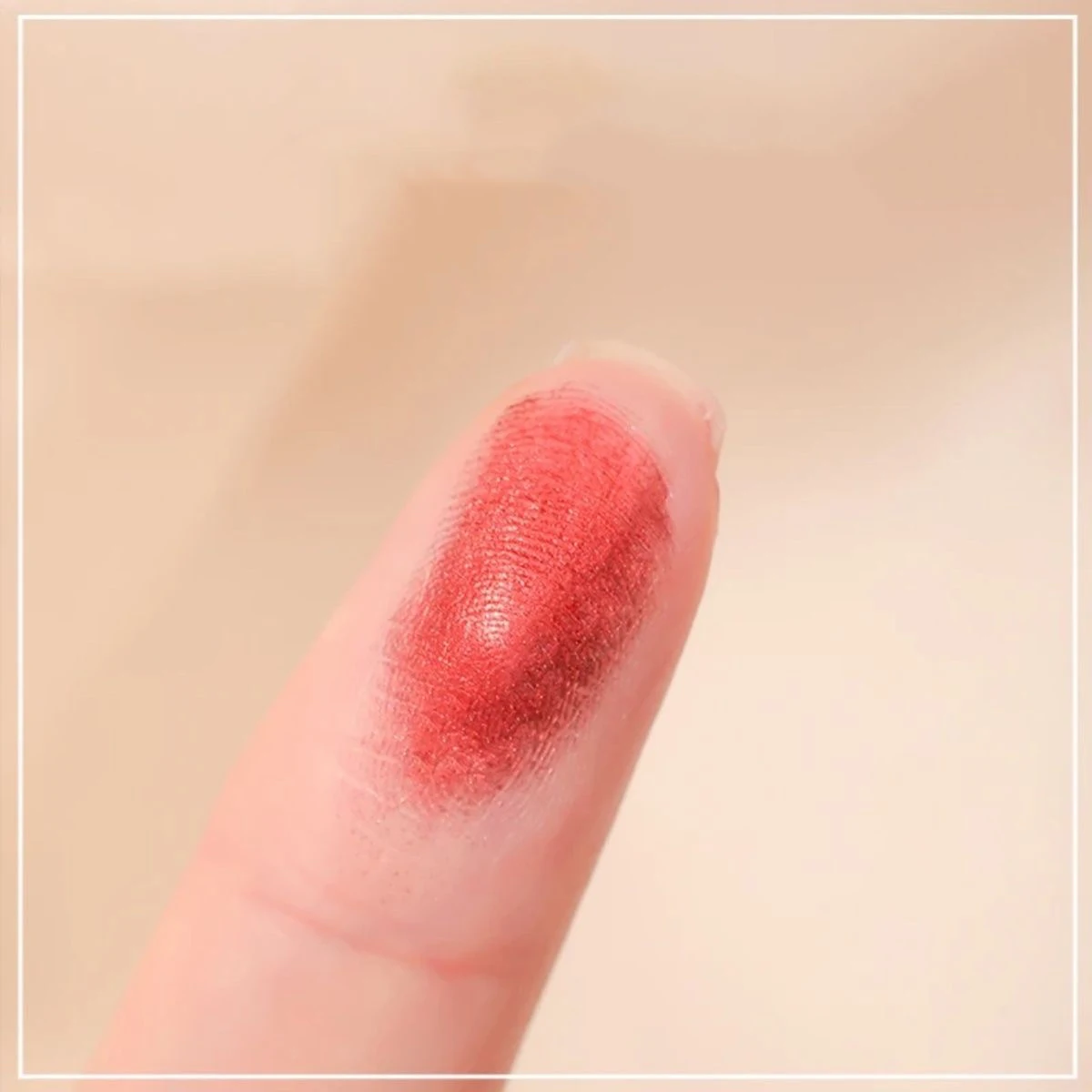 1 المعبأة في زجاجات عيد الميلاد الأحمر مسمار مرآة مسحوق سوبر تأثير معدني الأحمر مسمار الكروم مسحوق المجسم مانيكير الأحمر فرك الغبار #5