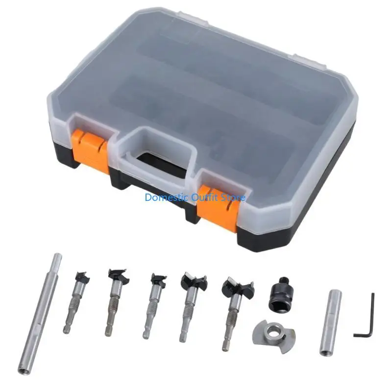 

Multiple Size Drill Bit, Boring Tool for Plywood Plastic 15/20/25/30/35mm 68TC