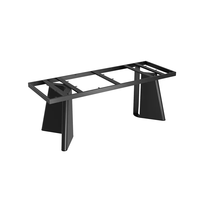 

Simple marble table legs rock slab tea table bracket carbon steel table frame large board desk feet