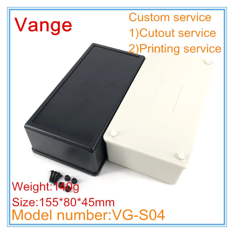 Vange Desktop Behuizing 155*80*45Mm Abs Plastic Project Doos Pcb Case