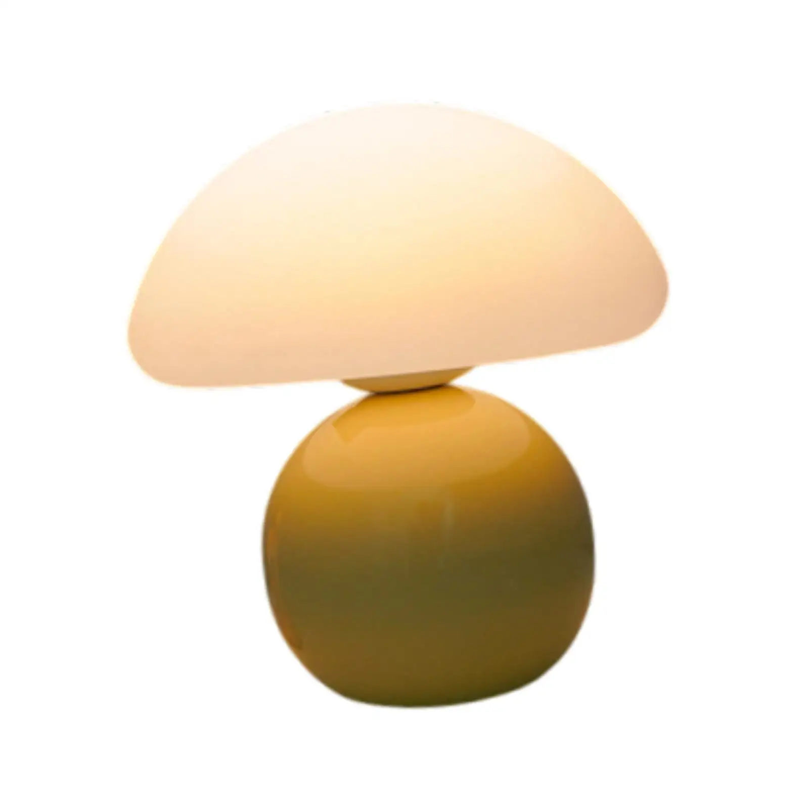 

Table Lamp Simple Warm Light Decorative Decoration Mushroom NightStand Light for Dining Room Cafe Birthday Gift Hotel Bar