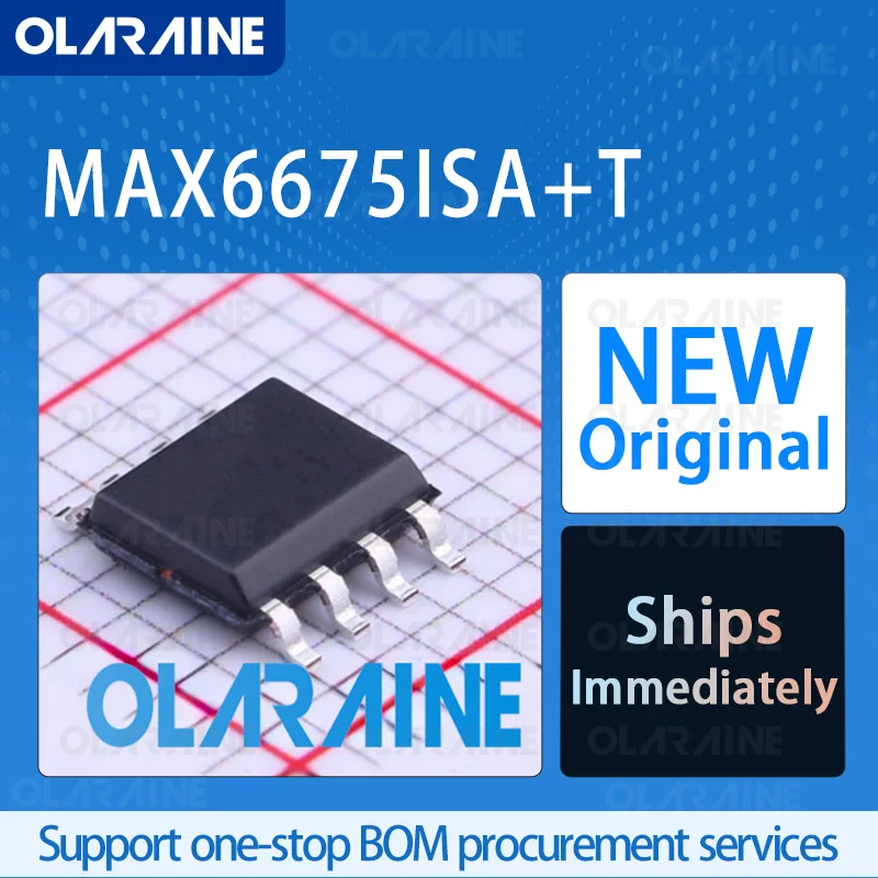 1/5/10Pcs MAX6675ISA+T SOIC-8 original ic chip Sensor interface RoHS Supply voltage - 5.5 V
