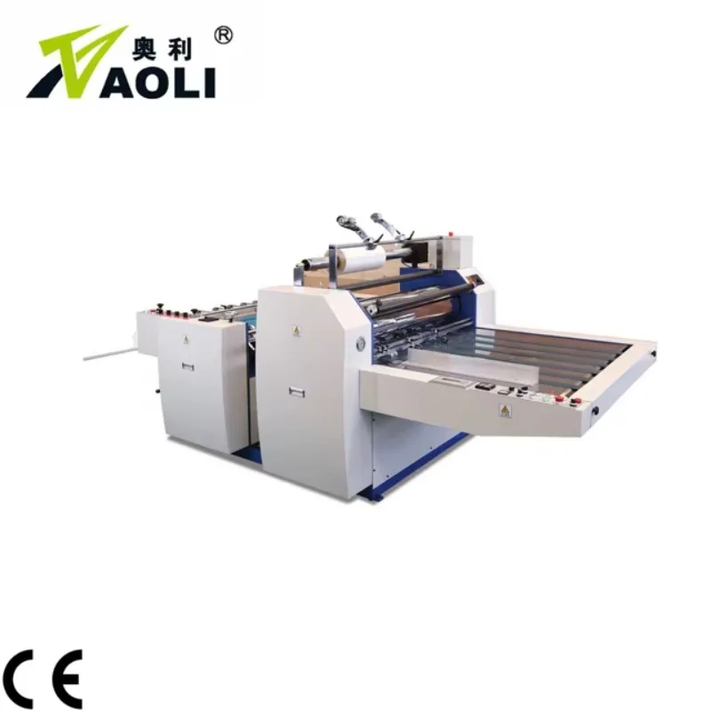 Manual BOPP Thermal Adhesive Laminating Machine for Paper Sheets with Automatic Cutter