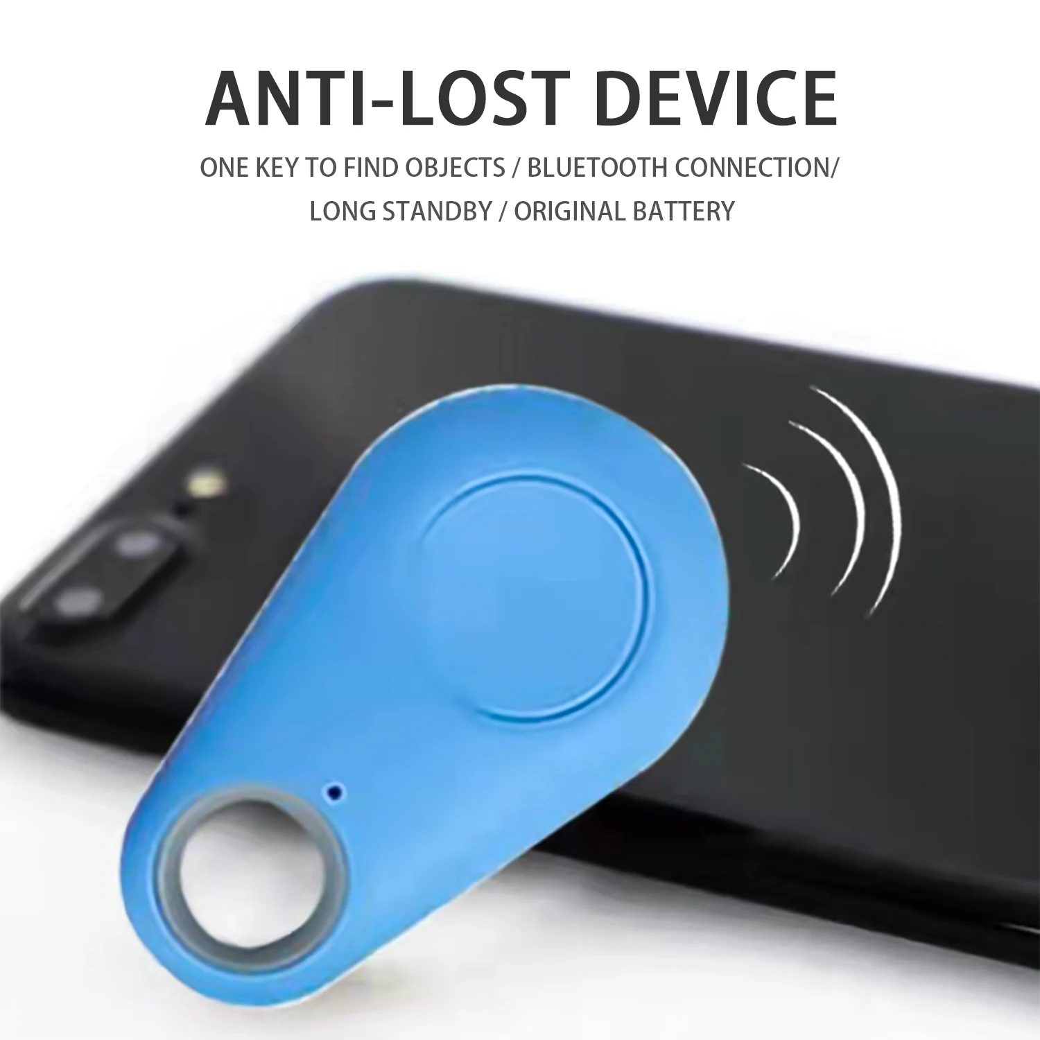 4 Pack Bluetooth Anti-Lost Device Smart Two-Way Alarm Tracker Wallet Mobile Phone pet Elderly Children Anti-Lost Device Key