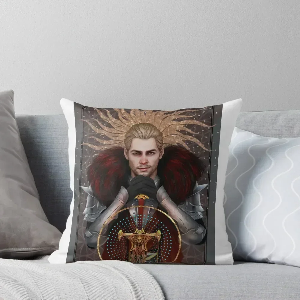 

Commander Tarot Throw Pillow pillow pillowcase home decor items ornamental pillows for living room Sofas Covers pillow