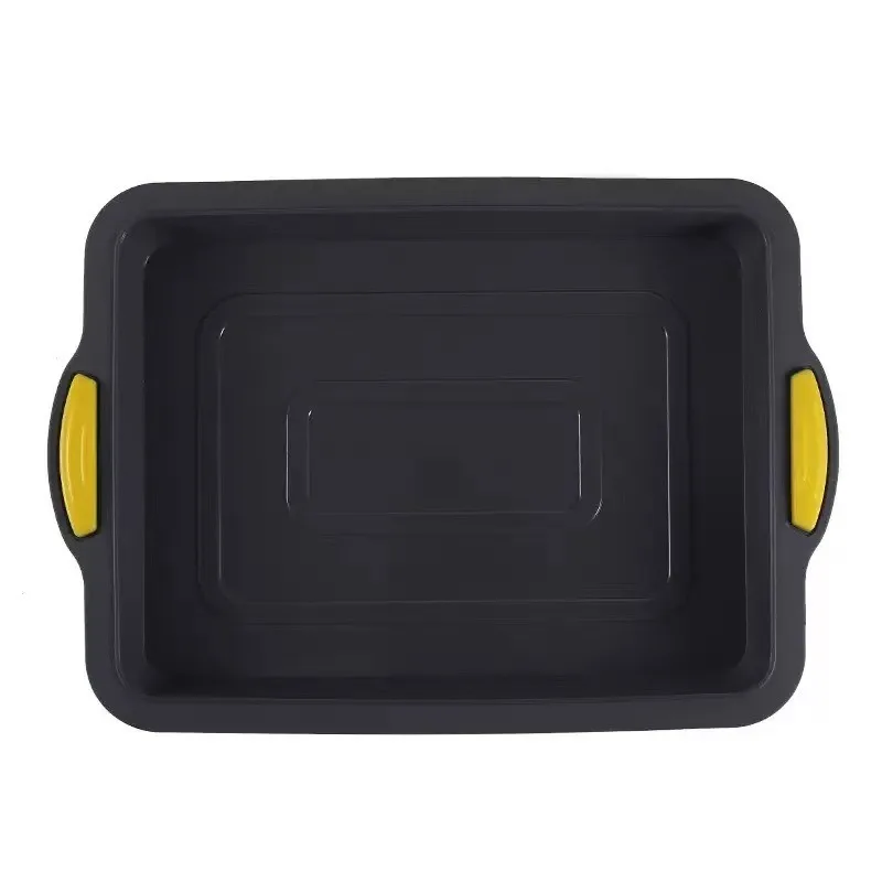New silicone brownie cake mold rectangular baking pan easy demoulding household Swiss roll mold baking mold