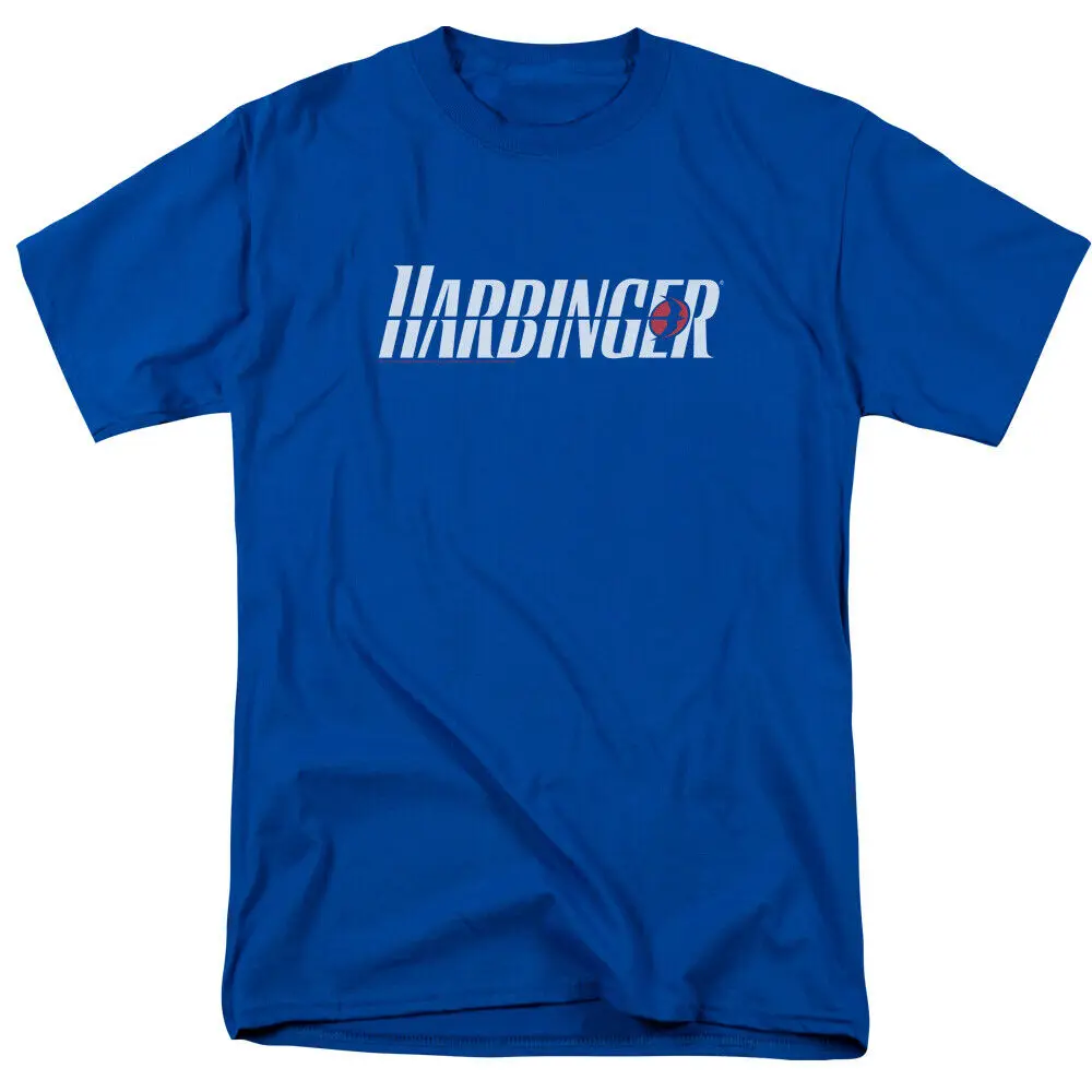 Harbinger Logo T Shirt Mens Licensed Valiant Comics Royal Blue