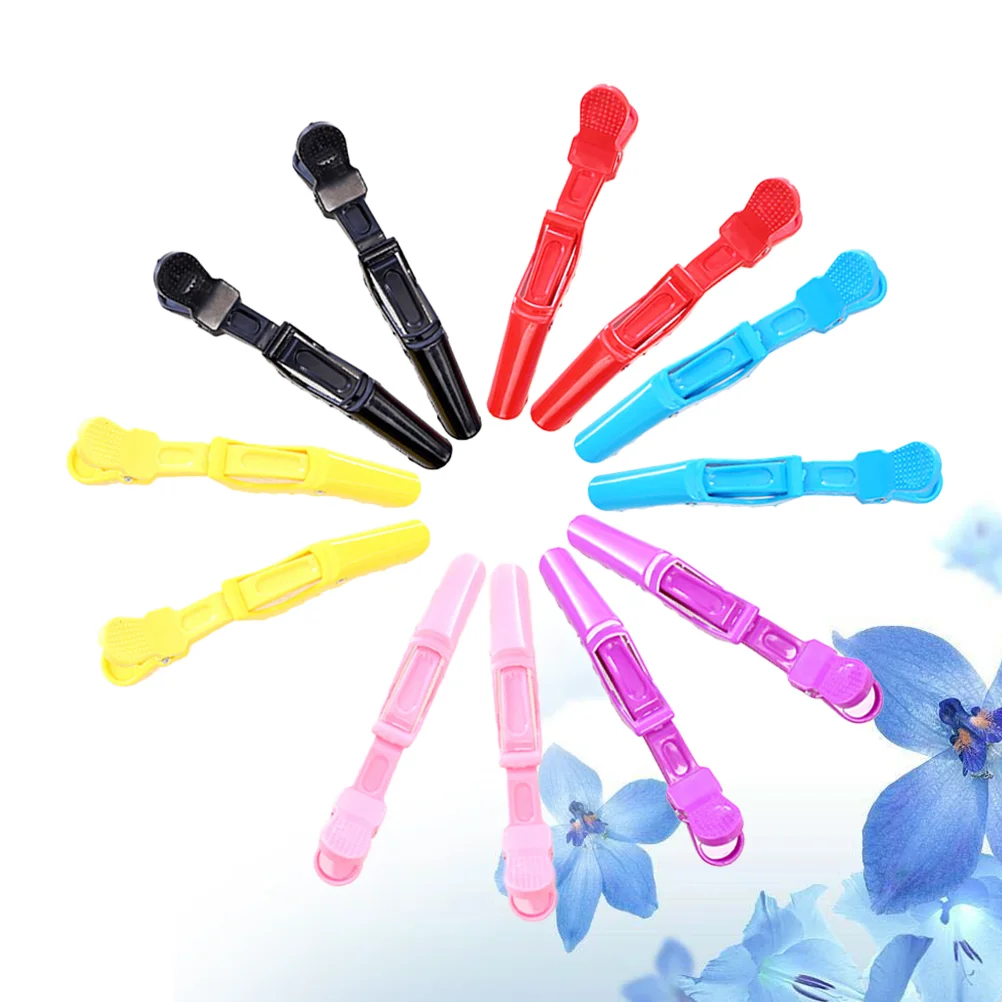 

24pcs Colorful Alligator Hair Clips Hairdressing Beauty Products for Woman Girl Random Color Alligator Hair Pins