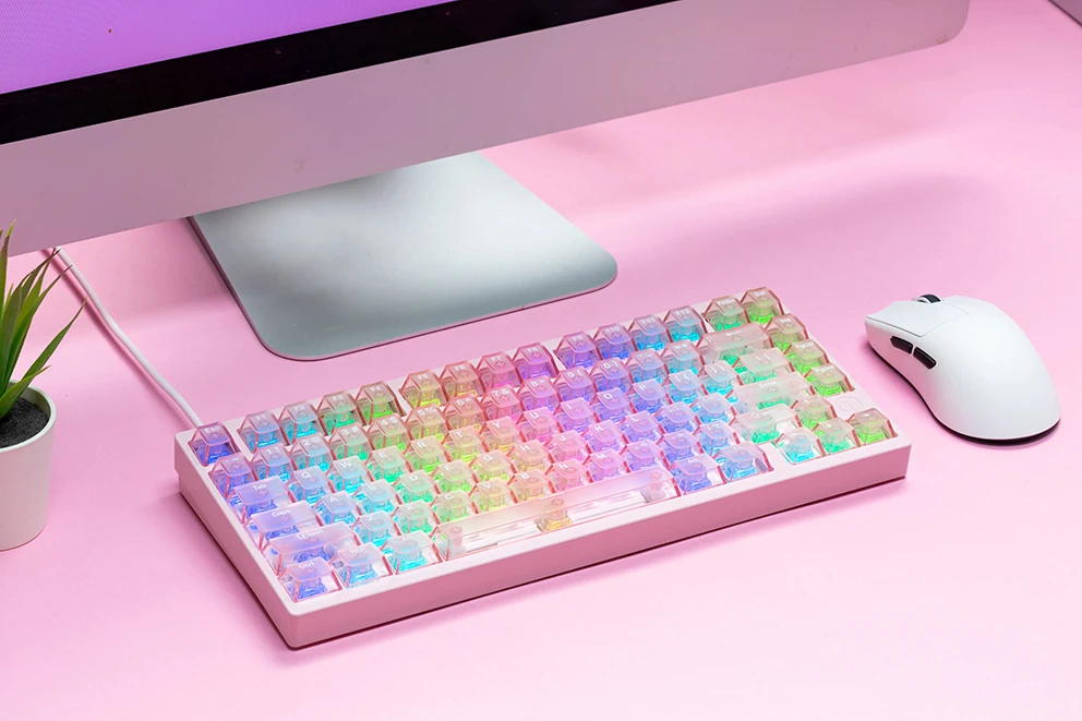 IROK MG75 PRO/MAX لوحة المفاتيح الميكانيكية المغناطيسي التبديل Rgb الساخن مبادلة الألومنيوم Rt0.005 هيكل تفكيك سريع هدايا الكمبيوتر المخصصة