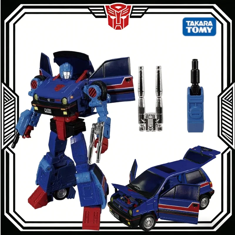 

In Stock Takara Masterpiece MP-53 Skids Action Figure Transformable Toy Garage Kit Transformable Robot Anime Cartoon