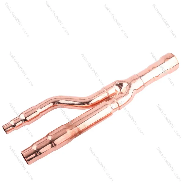 Branch Device Central Air Conditioning Sub-Manifold Large Gold 22t33t72t73t Branch Pipe Welding Copper Tube Accessories