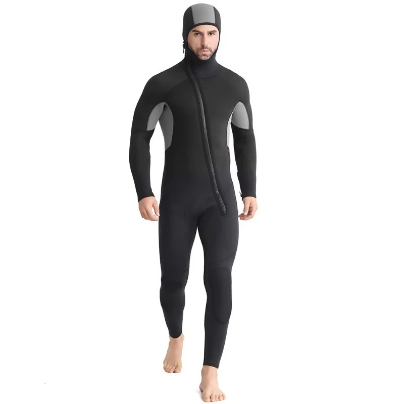 7Mm full-body gel wetsuit diving harpoon hot and cold wetsuit for adults and professionals