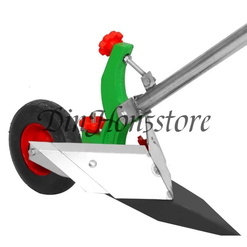 Hand-pulled plow human-powered micro-tiller, share plow, hand-pulled plow, hand-pulled plow, trenching plough, ridge picker