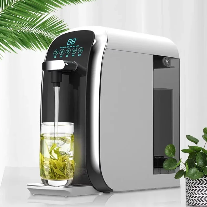 WYR2 UV كونترتوب نظام تنقية تنقية المياه بالتناضح العكسي 4 مراحل تصفية موزع مياه بدون زجاجات