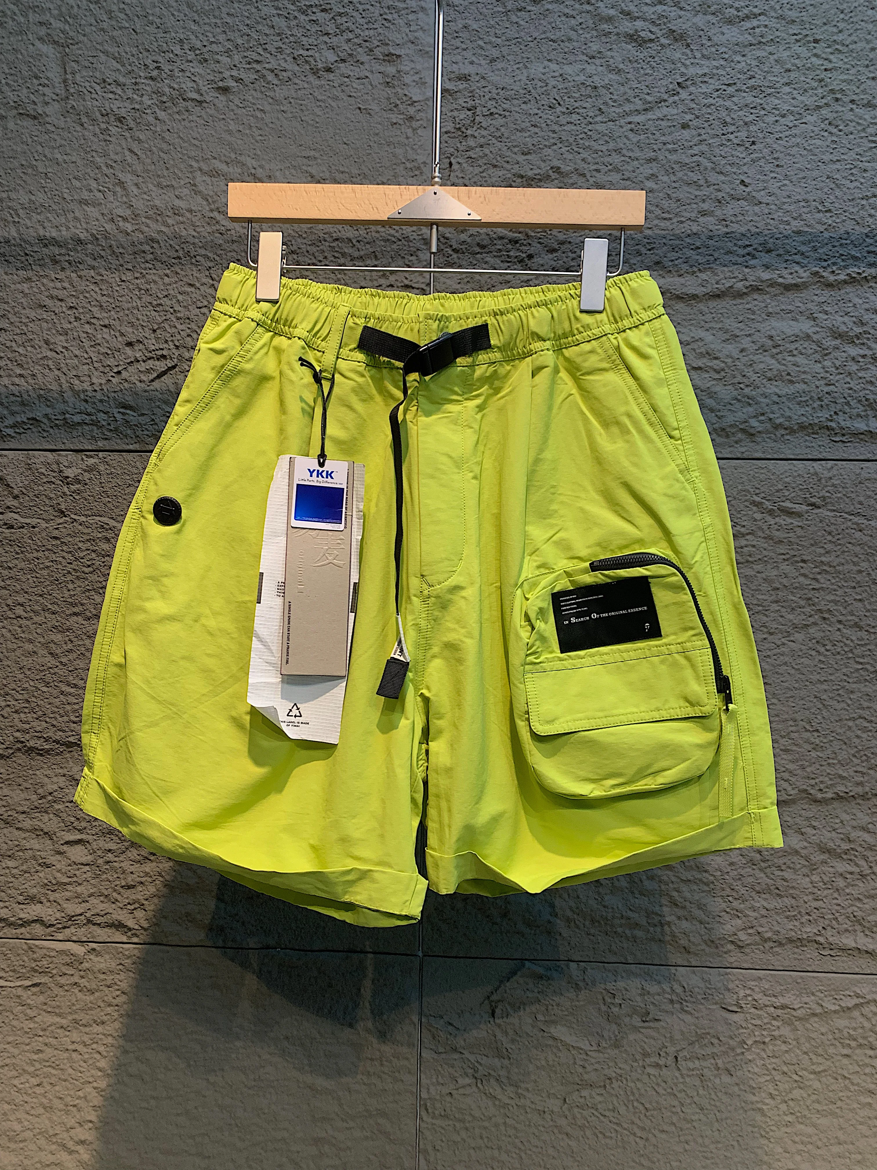 Niche Designer Style Mechanical Color Fashion High Goods Deconstruction Tooling Large Pocket Luxury Shorts