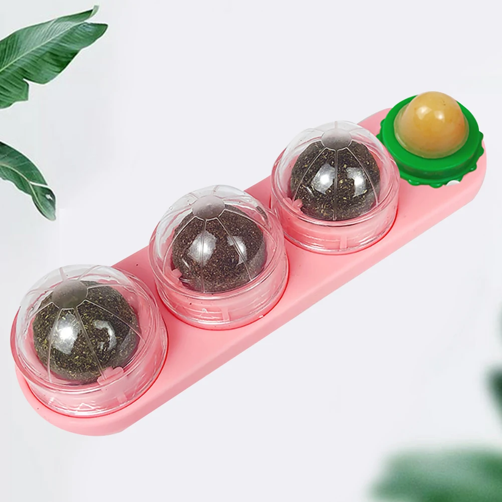 

Cat Chew Natural Catnip Ball For Dental Health Relaxation Stimulation Indoor Play Kitten Mint Treats Pet