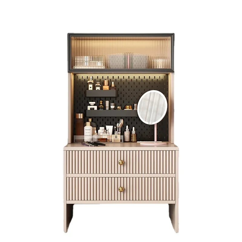 

Hxl Dresser Small Apartment Storage Cabinet Integrated Modern Light Luxury Dedicated Makeup Table