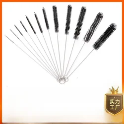 Spot straw brush set Amazon hot selling nylon cleaning brush set kitchen cleaning cup brush stainless steel brush