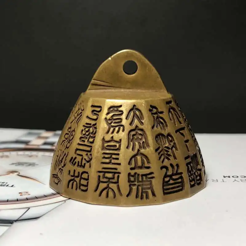 

Qin Yi Wen Quan Copper Right Measurement Right Solid Brass Wen Paper Weight Paper Paperweight Study Copper Ware Plaything One Pi