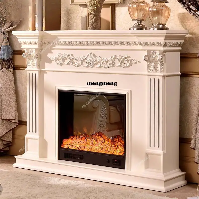 

Retro Display Living Room Fireplace Classic Cozy Arched Corner Living Room Cabinets Wood Saving Mueble Salon Furniture For Home
