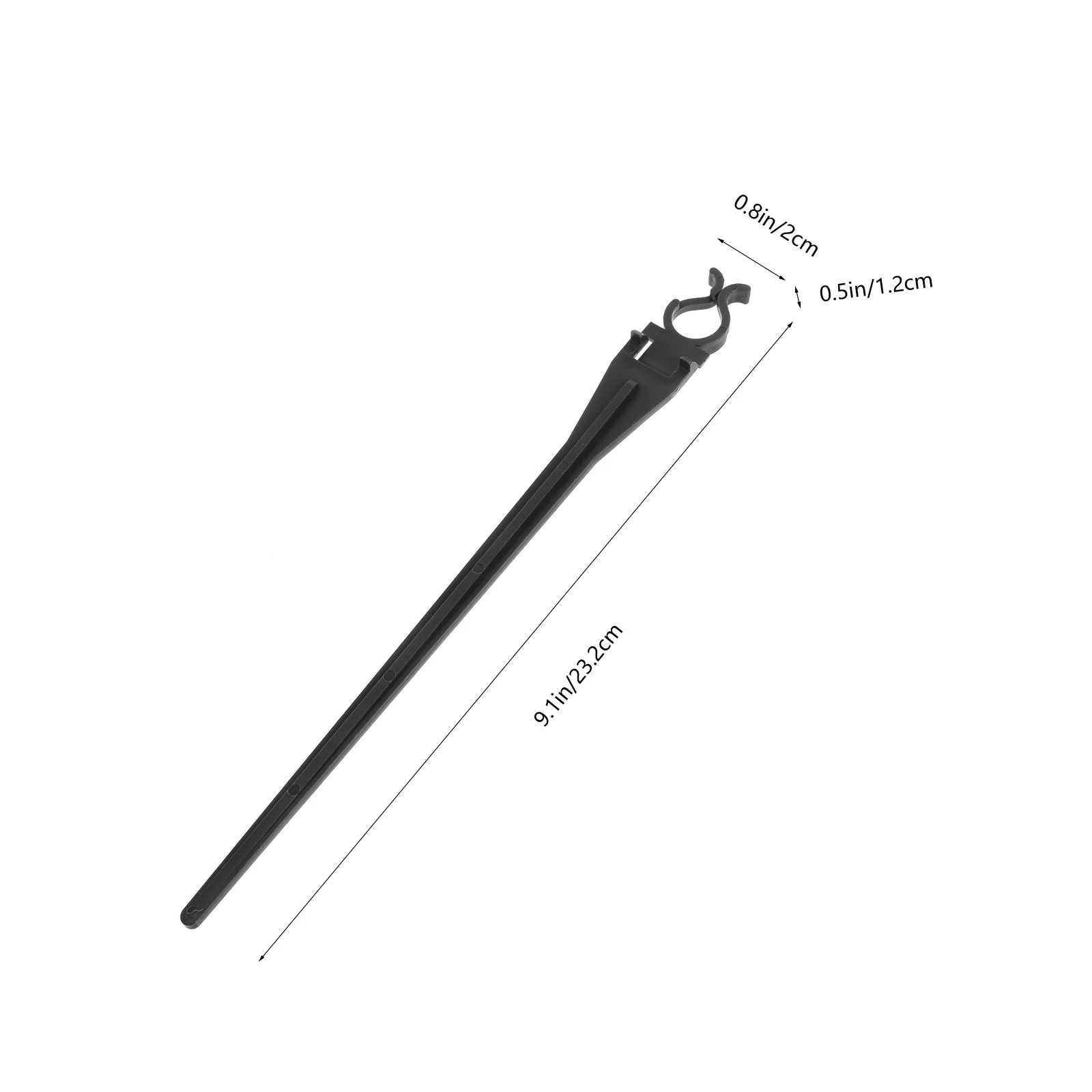 

30Pcs Christmas Lights Stakes Plastic Replacement Ground Stakes Outdoor Garden Lamp Spike Durable Weather Resistant