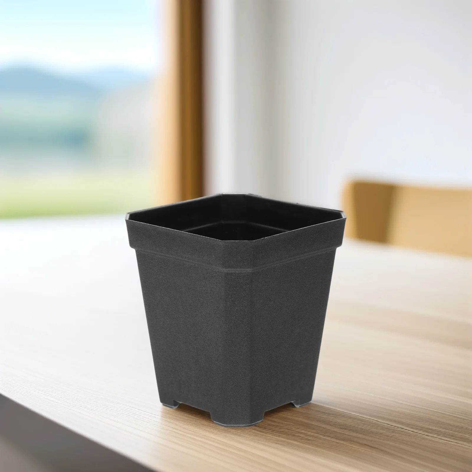 

20Pcs Plastic Nursery Pots Hollow Bottom Seedling Starter Planters for Garden Home Balcony Plant Supplies with Drainage Holes