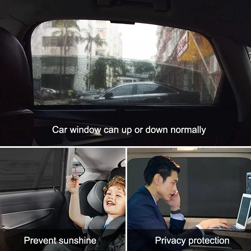Car curtains, window screens, car mosquito nets, mosquito nets, car Windows, sun curtains, summer mosquito prevention curtains