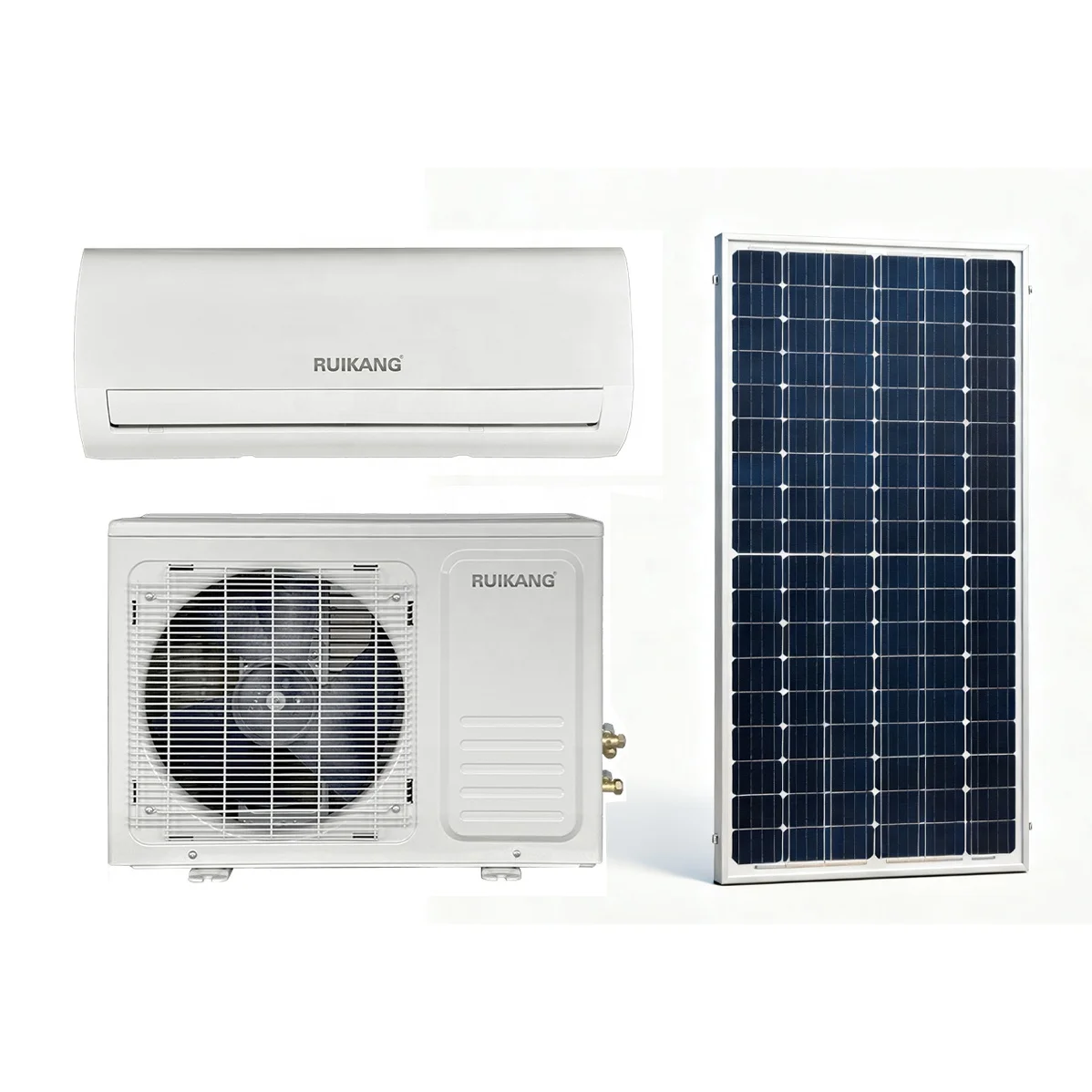 Solar Air Conditioner 12000btu Save Money High Quality on Grid or Hybrid Inverter Complete Solution for Home