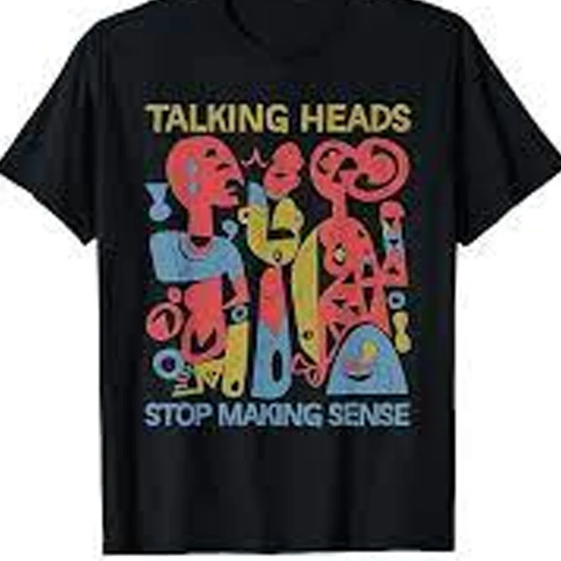 Talking Heads band Stop making sense black T-shirt Unisex Tee S-5Xl