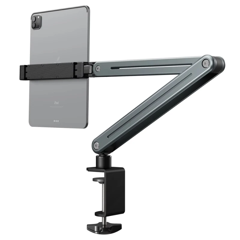 

P86 adjustable metal integrated storage foldable lazy bracket, for bedside desktop universal tablet PC bracket, for live