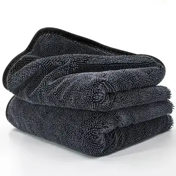 1/2條 專業超細纖維洗車毛巾 超柔軟速乾抹布 洗車配件 8 最佳銷售 超細纖維毛巾 - №5