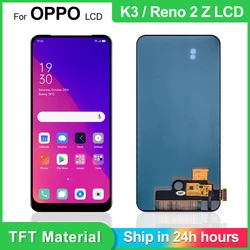 100% Tested For OPPO K3 LCD Display Touch Screen Digitizer Assembly Replacement For Oppo Reno 2Z 2F 2 F Display