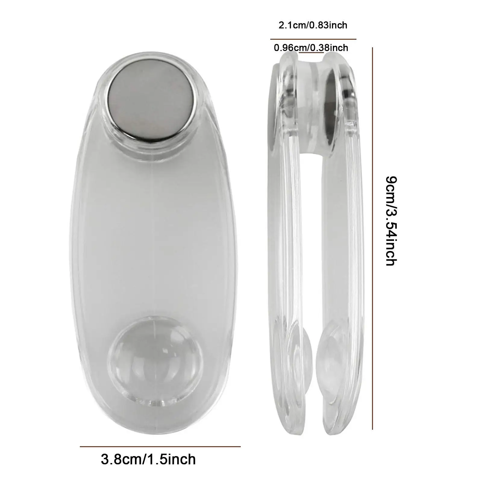 Blinds Weights Sturdy Clear Cord Handle ABS Cord Weight Spare Parts Roller Blinds Accessories for Interior Windows
