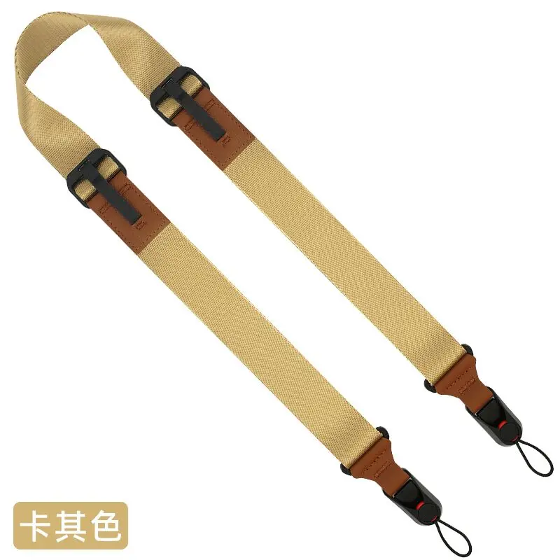 Alça de liberação rápida para câmera adequada para SLR Canon Nikon Sony Fujifilm sem espelho etc. ajuste rápido de alívio de pressão transversal