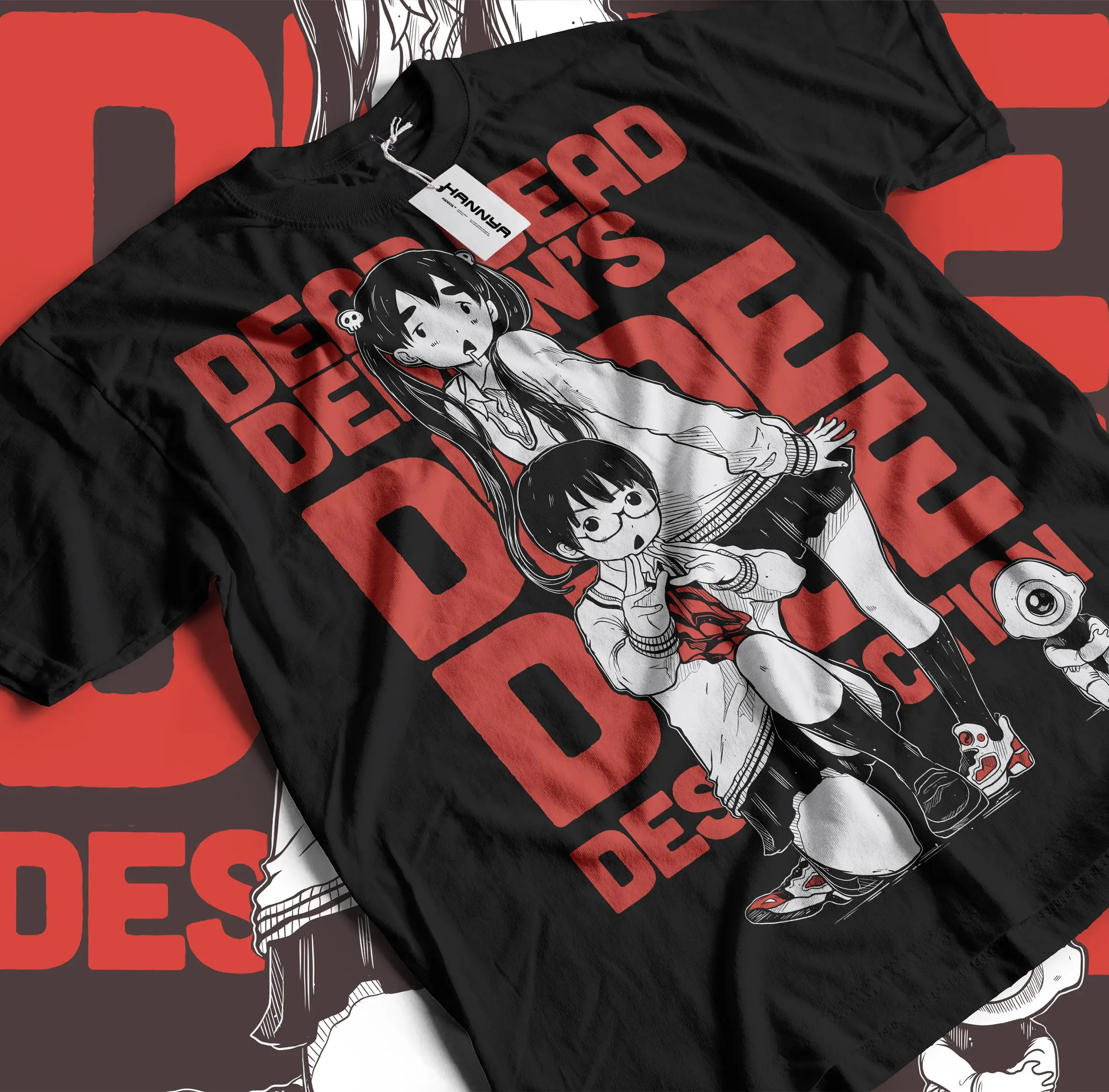 Dead Dead Demons dededede Destruction Unisex t-shirt, Manga Inio Asano tee