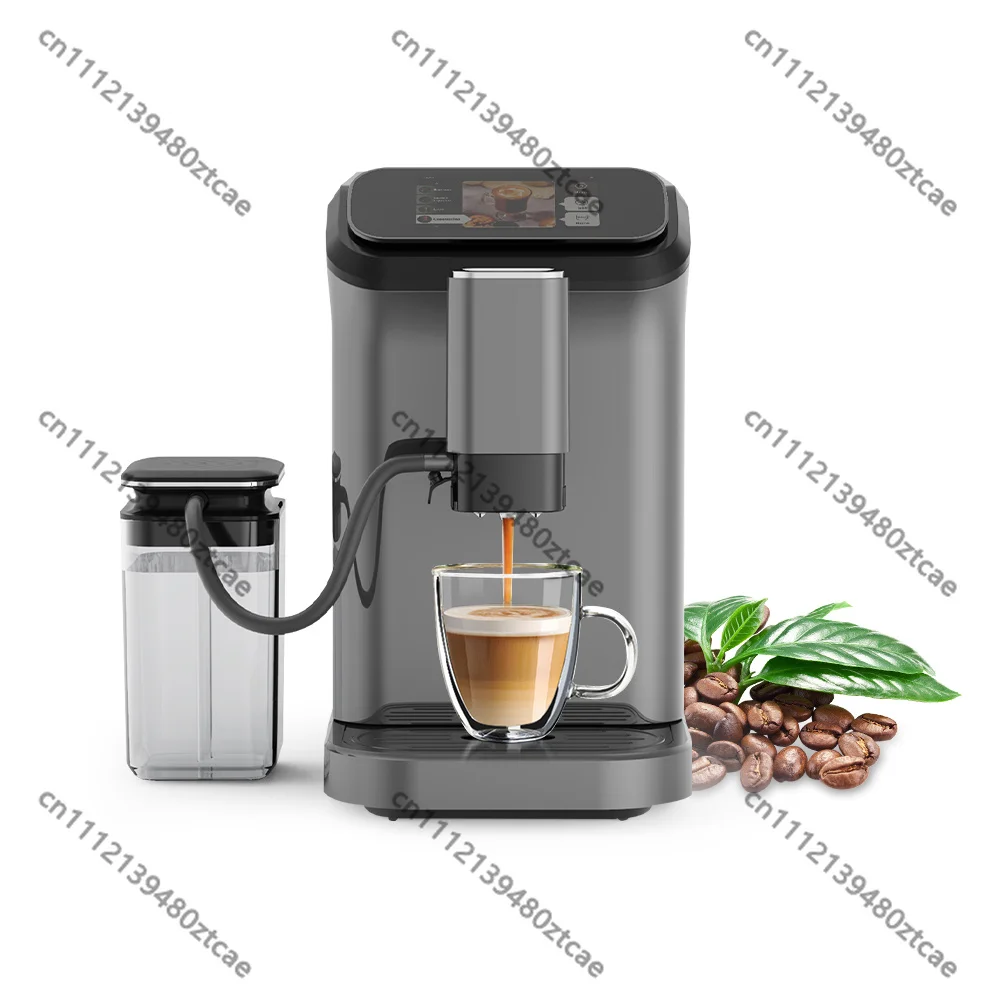 Smart WiFi Touchscreen Automatic Coffee Machine Built-In Milk Frother 1.5L Tank 12 Coffee Drink Modes Household Coffee Maker