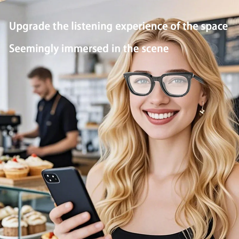 نظارات الترجمة الذكية Xiaomi AI Chat GPT Touch النظارات الشمسية اللاسلكية Bluetooth سماعة الترجمة الفورية