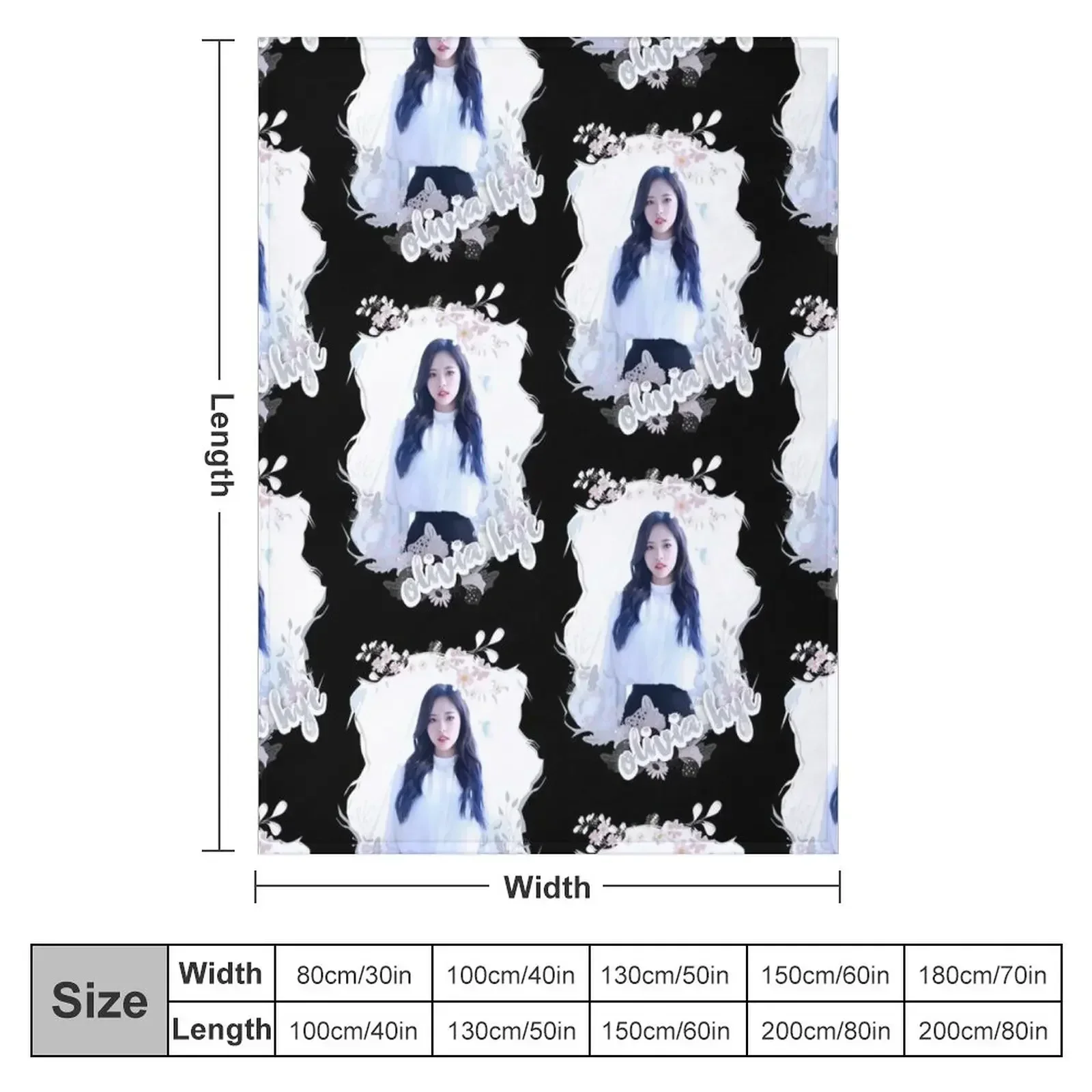 Loona - Olivia Hye Throw Blanket Bed linens Heavy Designers Blankets