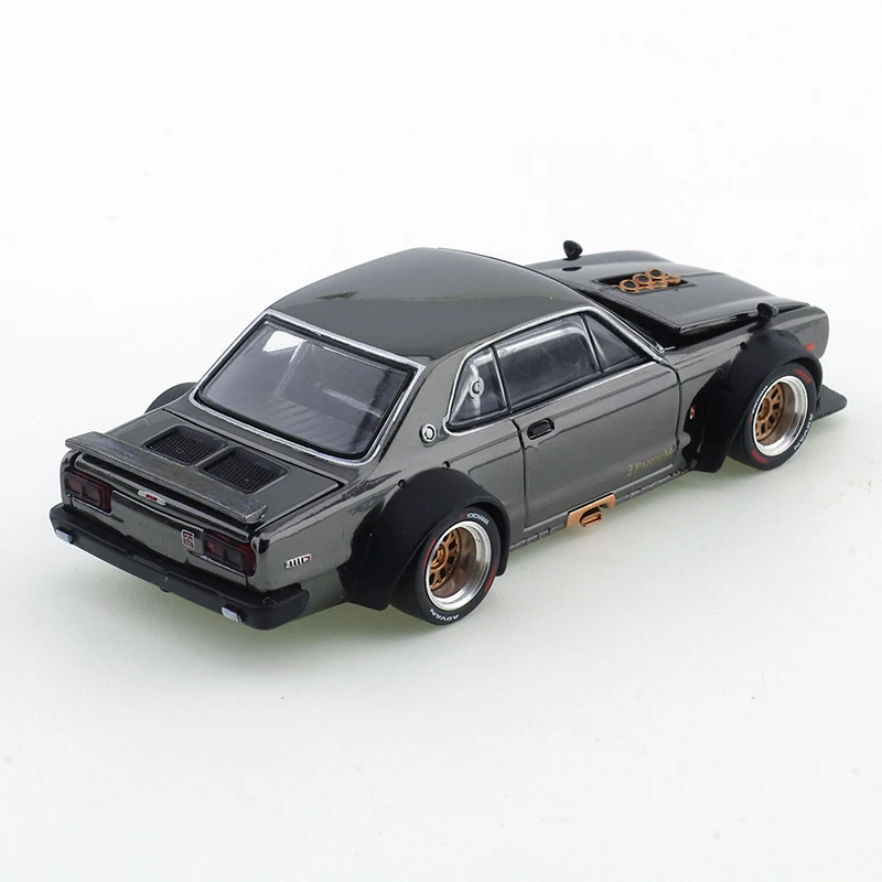 XCARTOYS 1:64 SKYLINE GT-R V8 DRIFT galvanizado negro colección de aleación fundida a presión modelo de coche decoración regalo