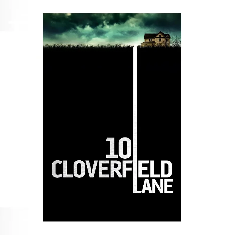 10 Cloverfield Lane (2016) Movie, Print Art Canvas Poster, For Living Room Decor Home Wall Picture