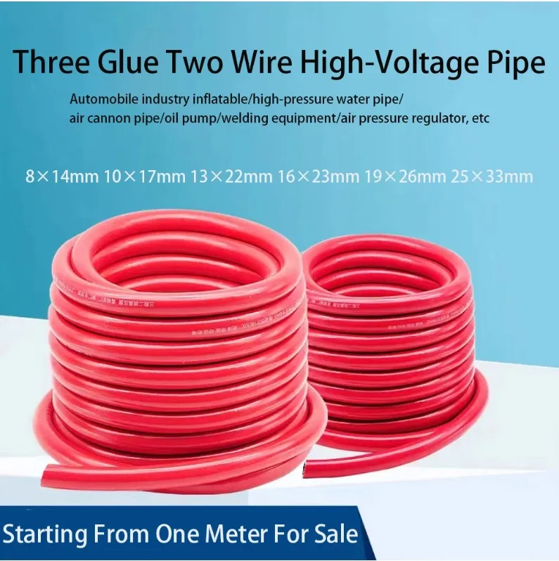 

High Pressure Hose Fire Torch Gas Pipe 8mm 10mm 13mm 16mm 19mm 25mm Propane Tube PVC Hose Gas Cutting Welding Accessories