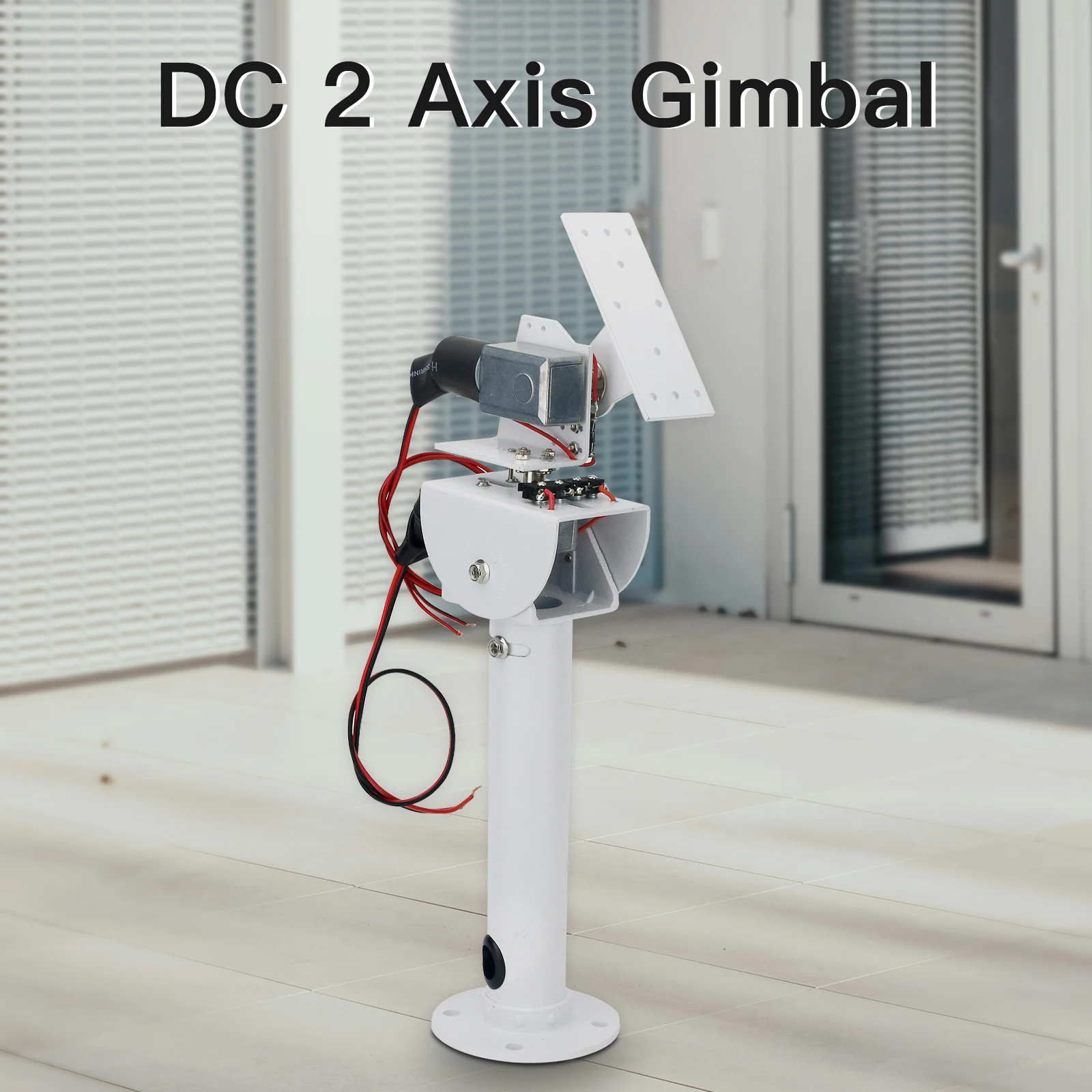 

Official Accessory for Dual Axis Solar Tracker DC 2 Axis Gimbal for Controller Solar Tracking System Monitoring