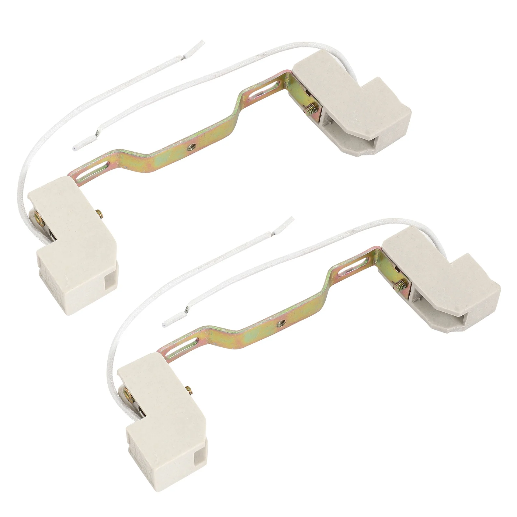 

AS94-3X R7S Bulb Socket Lamp Holder Connector Metal Ceramics Handle For Flood Light, 118Mm
