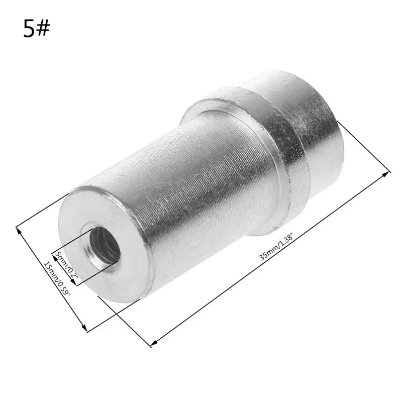 Sandblaster Iron Nozzle Pneumatic Sandblasting Gun Nozzles Tip 5mm 6mm