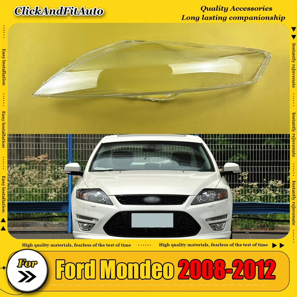 

Для Ford Mondeo 2008-2012 автомобильные аксессуары, крышка фары, корпус фары, прозрачный абажур, линза из плексигласа