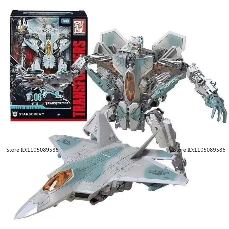 Nagelneu in der Originalverpackung Transformer G1 Starscream Actionfiguren Studiodekoration Figur Ornamente Roboter Spielzeug Weihnachtsgeschenke