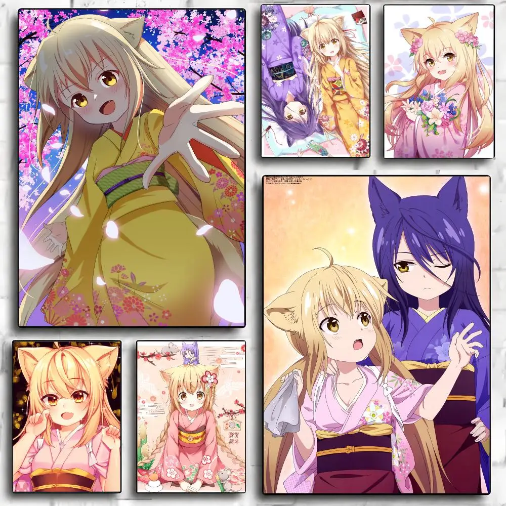 anime K-KONOHANA KITAN-N Painting Calligraphy Nature Inspired Artwork for Living Room  Home Decoration